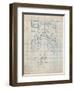 Climbing Harness Patent-Cole Borders-Framed Art Print