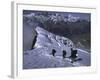 Climbing in Wallis, Switzerland-Michael Brown-Framed Photographic Print