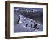 Climbing in Wallis, Switzerland-Michael Brown-Framed Photographic Print