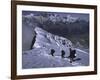 Climbing in Wallis, Switzerland-Michael Brown-Framed Photographic Print