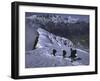 Climbing in Wallis, Switzerland-Michael Brown-Framed Photographic Print