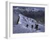 Climbing in Wallis, Switzerland-Michael Brown-Framed Photographic Print