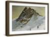 Climbing: La Meije-null-Framed Art Print