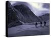 Climbing Lhotse, Everest in Nepal-Michael Brown-Stretched Canvas