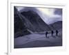 Climbing Lhotse, Everest in Nepal-Michael Brown-Framed Premium Photographic Print