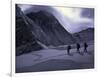 Climbing Lhotse, Everest in Nepal-Michael Brown-Framed Premium Photographic Print