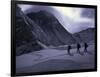 Climbing Lhotse, Everest in Nepal-Michael Brown-Framed Premium Photographic Print