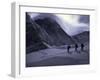 Climbing Lhotse, Everest in Nepal-Michael Brown-Framed Photographic Print