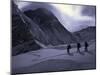 Climbing Lhotse, Everest in Nepal-Michael Brown-Mounted Photographic Print