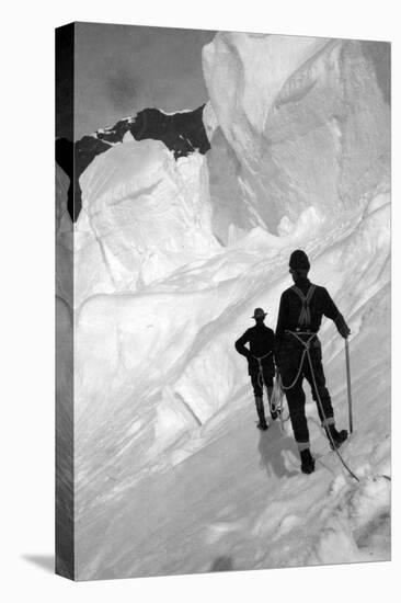 Climbing Mt. Mckinley, C.1900-23-null-Stretched Canvas