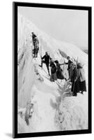 Climbing Paradise Glacier-Curtis & Miller-Mounted Art Print
