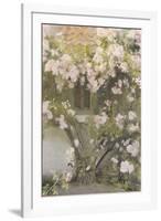 Climbing Roses, 1912-Michael Peter Ancher-Framed Giclee Print