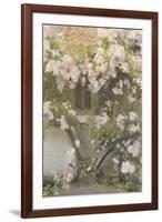 Climbing Roses, 1912-Michael Peter Ancher-Framed Giclee Print