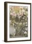 Climbing Roses, 1912-Michael Peter Ancher-Framed Premium Giclee Print
