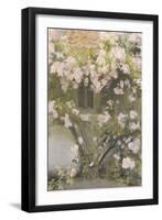 Climbing Roses, 1912-Michael Peter Ancher-Framed Giclee Print