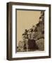 Climbing the Great Pyramid of Giza, 19th Century-Science Source-Framed Giclee Print