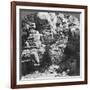 Climbing the Steep Zig-Zag Trail at the Eastern End of Yosemite Valley, California, USA, 1902-Underwood & Underwood-Framed Giclee Print