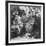 Climbing the Steep Zig-Zag Trail at the Eastern End of Yosemite Valley, California, USA, 1902-Underwood & Underwood-Framed Giclee Print