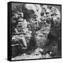 Climbing the Steep Zig-Zag Trail at the Eastern End of Yosemite Valley, California, USA, 1902-Underwood & Underwood-Framed Stretched Canvas