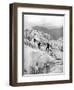 Climbing Through the Bossons Icefall on the Way Up Mont Blanc, Switzerland, Early 20th Century-null-Framed Premium Giclee Print