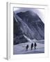 Climbing Towards Mountain Halo, Everest-Michael Brown-Framed Premium Photographic Print