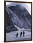 Climbing Towards Mountain Halo, Everest-Michael Brown-Framed Premium Photographic Print