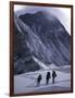 Climbing Towards Mountain Halo, Everest-Michael Brown-Framed Premium Photographic Print