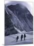 Climbing Towards Mountain Halo, Everest-Michael Brown-Mounted Premium Photographic Print