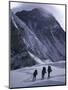 Climbing Towards Mountain Halo, Everest-Michael Brown-Mounted Photographic Print