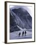 Climbing Towards Mountain Halo, Everest-Michael Brown-Framed Photographic Print