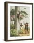 Climbing Trees, Aborigines in New South Wales Engraved by Matthew Dubourg (Fl.1813-1820) Pub. 1813-John Heaviside Clark-Framed Giclee Print