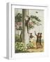 Climbing Trees, Aborigines in New South Wales Engraved by Matthew Dubourg (Fl.1813-1820) Pub. 1813-John Heaviside Clark-Framed Giclee Print
