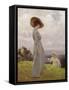 Climbing Up the Hillside-Frederick Stead-Framed Stretched Canvas