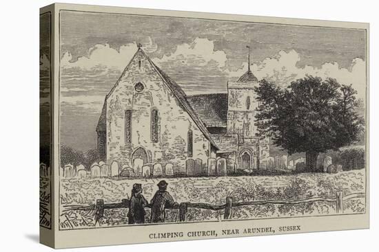 Climping Church, Near Arundel, Sussex-William Henry James Boot-Stretched Canvas