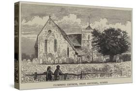 Climping Church, Near Arundel, Sussex-William Henry James Boot-Stretched Canvas