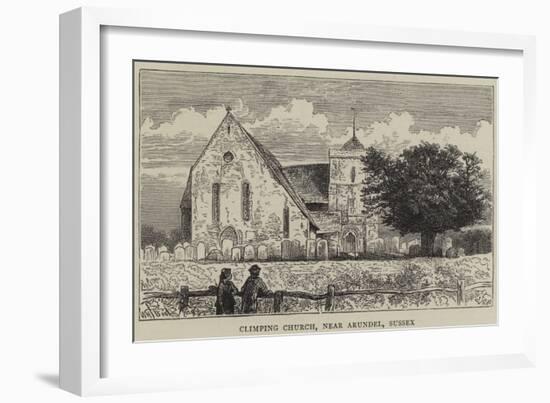 Climping Church, Near Arundel, Sussex-William Henry James Boot-Framed Giclee Print