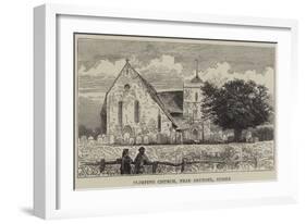 Climping Church, Near Arundel, Sussex-William Henry James Boot-Framed Giclee Print