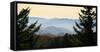Clingmans Dome panorama, Smoky Mountains National Park, Tennessee, USA-Anna Miller-Framed Stretched Canvas