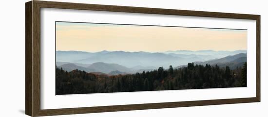 Clingmans Dome panorama, Smoky Mountains National Park, Tennessee, USA-Anna Miller-Framed Photographic Print