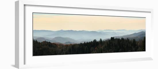 Clingmans Dome panorama, Smoky Mountains National Park, Tennessee, USA-Anna Miller-Framed Photographic Print