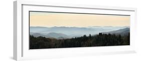 Clingmans Dome panorama, Smoky Mountains National Park, Tennessee, USA-Anna Miller-Framed Photographic Print