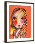 Clingy Shoulder-Wyanne-Framed Giclee Print