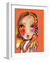 Clingy Shoulder-Wyanne-Framed Giclee Print