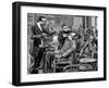 Clinic at the School of Dentistry, Paris, 1892-null-Framed Giclee Print