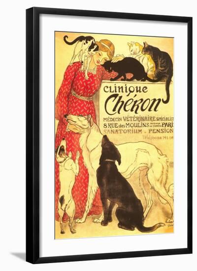 Clinique Cheron, Vet-null-Framed Art Print