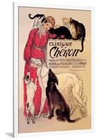 Clinique Cheron, Veterinary Medicine and Hotel-Th?ophile Alexandre Steinlen-Framed Premium Giclee Print