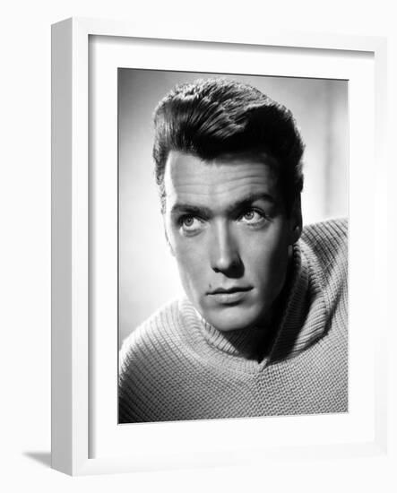 Clint Eastwood, 1955-null-Framed Photographic Print