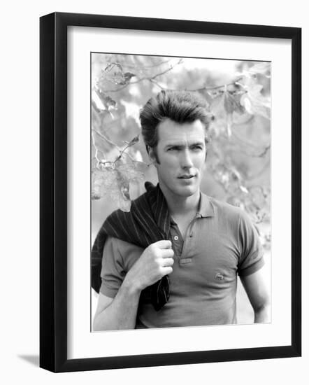 Clint Eastwood, 1961-null-Framed Photo