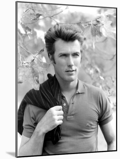 Clint Eastwood, 1961-null-Mounted Photo