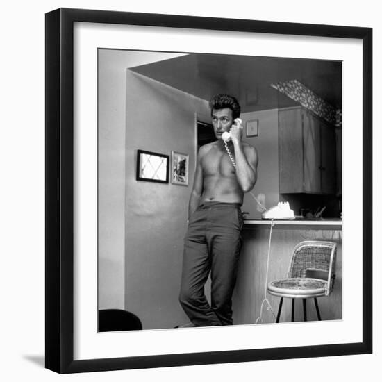 Clint Eastwood, 1961-null-Framed Photographic Print